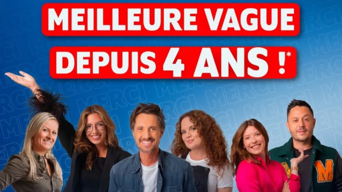 M Radio - Meilleure vague d'audience depuis 4 ans !